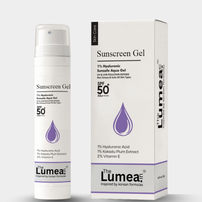1% Hyaluronic Sunscreen Gel – SPF 50+ PA++++