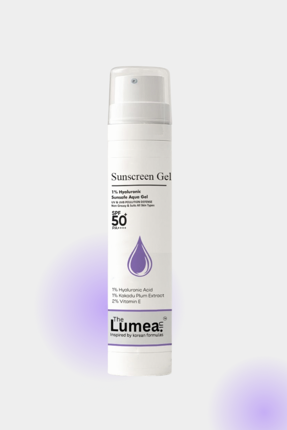 1% Hyaluronic Sunscreen Gel – SPF 50+ PA++++ - Image 4